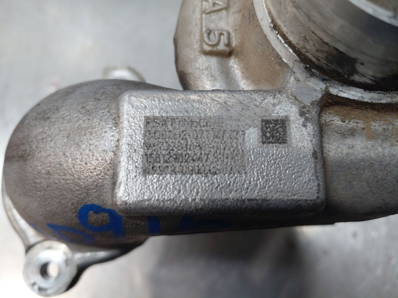 Recambio de turbocompresor para peugeot partner kasten active referencia OEM IAM   