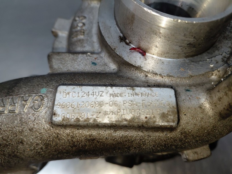 Recambio de turbocompresor para peugeot 208 bluehdi referencia OEM IAM 9686120680 1611139180 