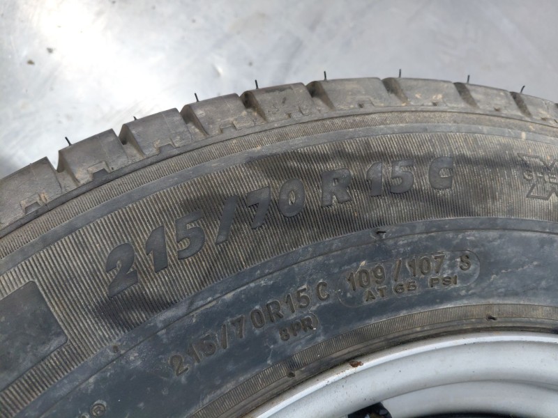 Recambio de neumatico repuesto para citroën jumper iii furgoneta 2.2 hdi 130 referencia OEM IAM   