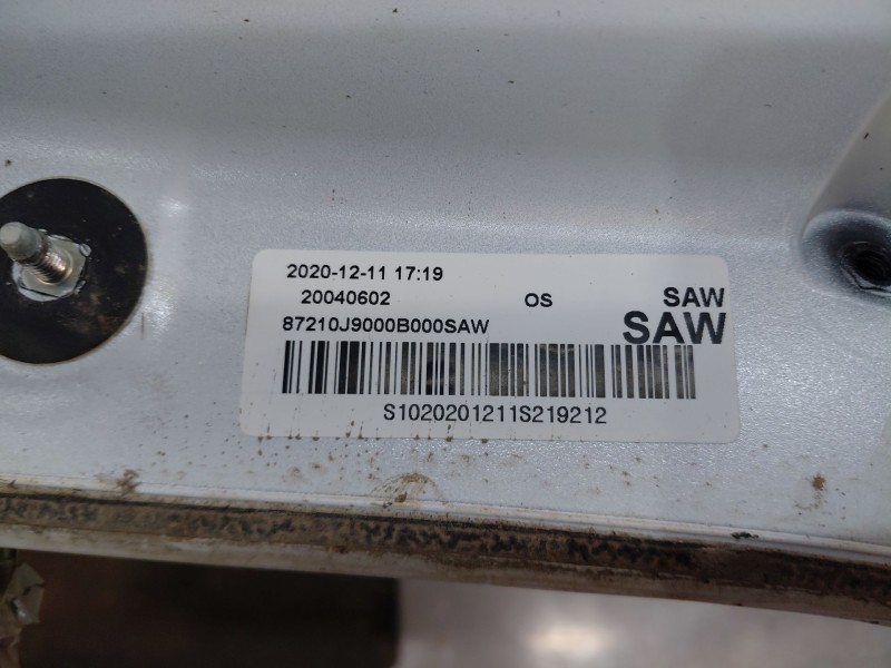 Recambio de aleron trasero para hyundai kona hybrid referencia OEM IAM   