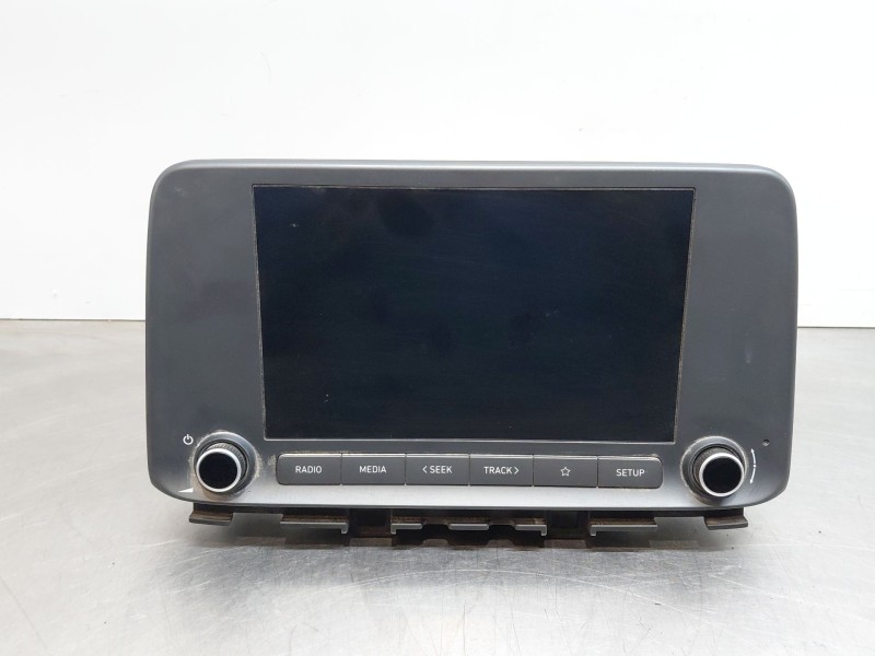 Recambio de pantalla multifuncion para hyundai kona hybrid referencia OEM IAM 96160CM640NVC  