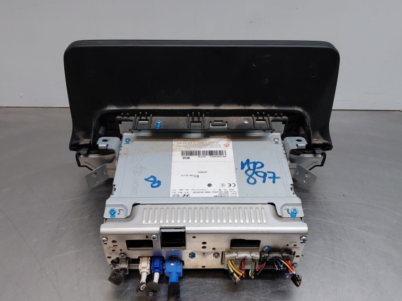 Recambio de pantalla multifuncion para hyundai kona hybrid referencia OEM IAM 96160CM640NVC  