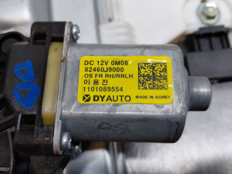 Recambio de elevalunas trasero izquierdo para hyundai kona hybrid referencia OEM IAM 83403J9000  