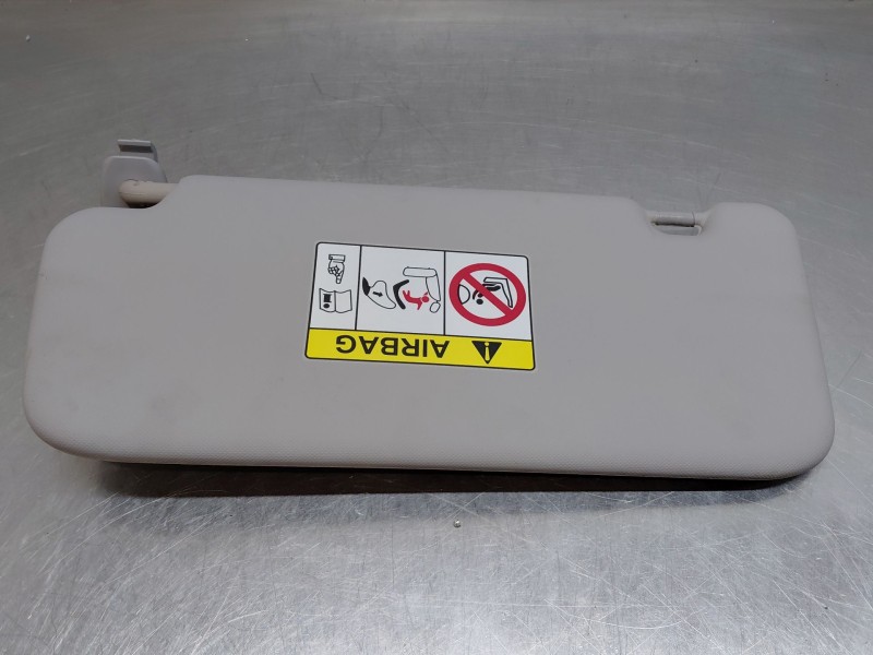 Recambio de parasol derecho para hyundai kona hybrid referencia OEM IAM 85220J9210TTX  