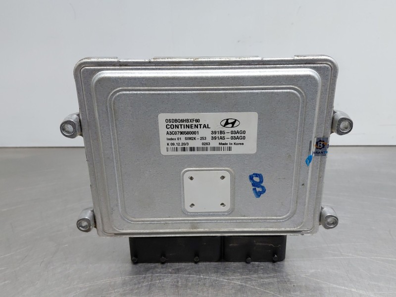 Recambio de centralita motor uce para hyundai kona hybrid referencia OEM IAM 391B503AG0  