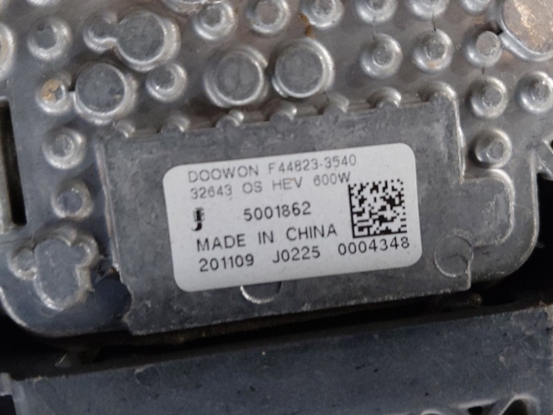 Recambio de electroventilador para hyundai kona hybrid referencia OEM IAM 25380CM000  