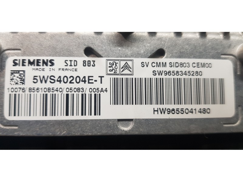 Recambio de centralita motor uce para peugeot 407 st confort referencia OEM IAM 9658345280 9655041480  Recambio de centralita motor uce para peugeot 407 st confort referencia OEM IAM 9658345280 9655041480