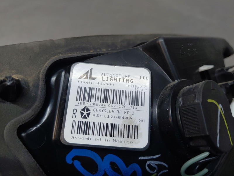 Recambio de piloto trasero derecho interior para jeep compass ii longitude referencia OEM IAM   