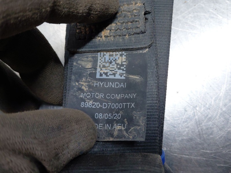 Recambio de cinturon seguridad trasero derecho para hyundai tucson (tl, tle) 1.6 gdi referencia OEM IAM   
