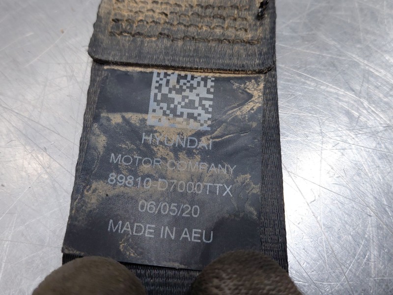 Recambio de cinturon seguridad trasero izquierdo para hyundai tucson (tl, tle) 1.6 gdi referencia OEM IAM   