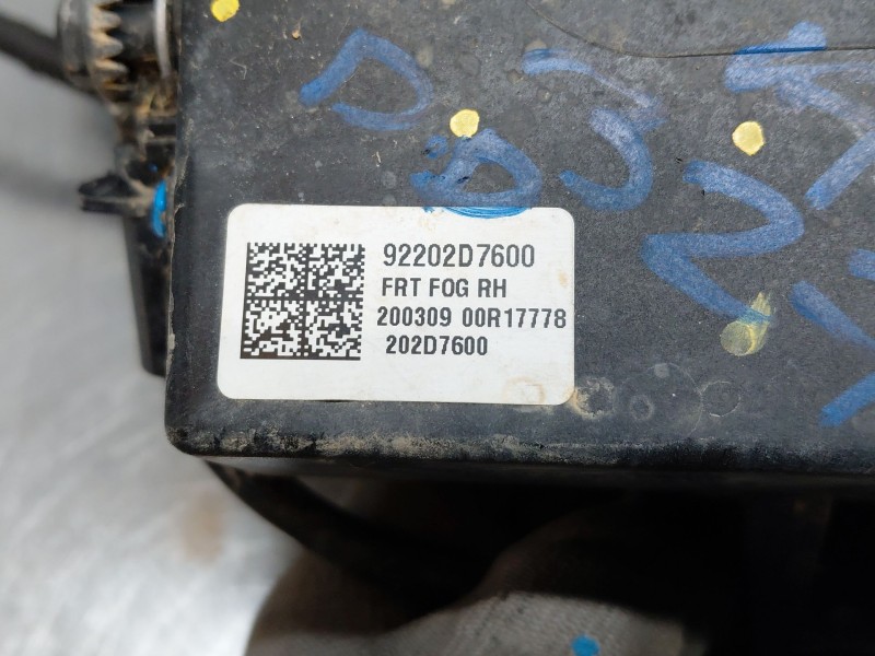 Recambio de faro antiniebla derecho para hyundai tucson (tl, tle) 1.6 gdi referencia OEM IAM   