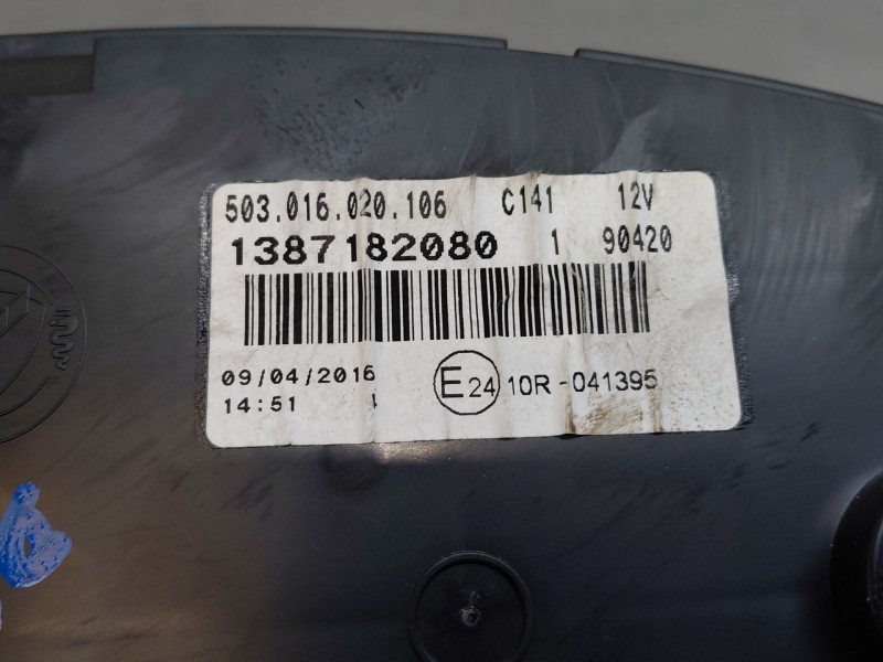 Recambio de cuadro instrumentos para citroën jumper iii furgoneta 2.2 hdi 130 referencia OEM IAM   