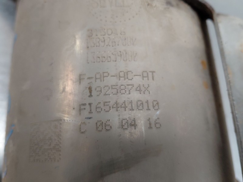 Recambio de filtro de particulas para citroën jumper iii furgoneta 2.2 hdi 130 referencia OEM IAM   