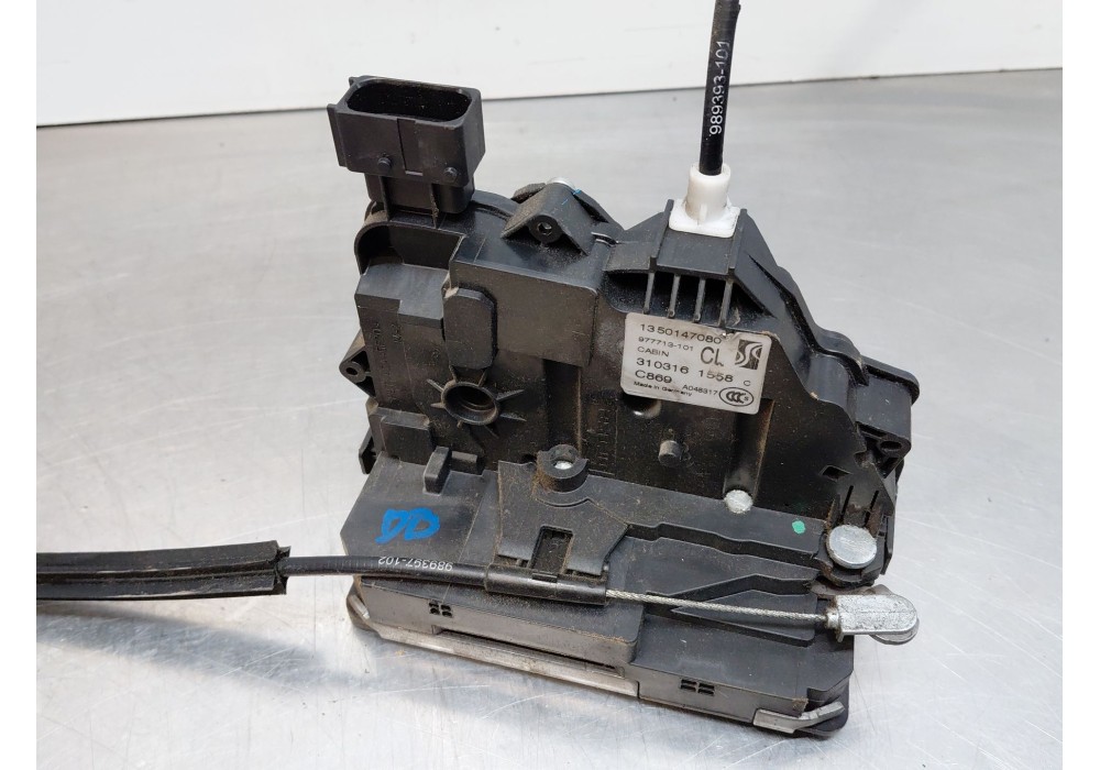 Recambio de cerradura puerta delantera derecha para citroën jumper iii furgoneta 2.2 hdi 130 referencia OEM IAM   