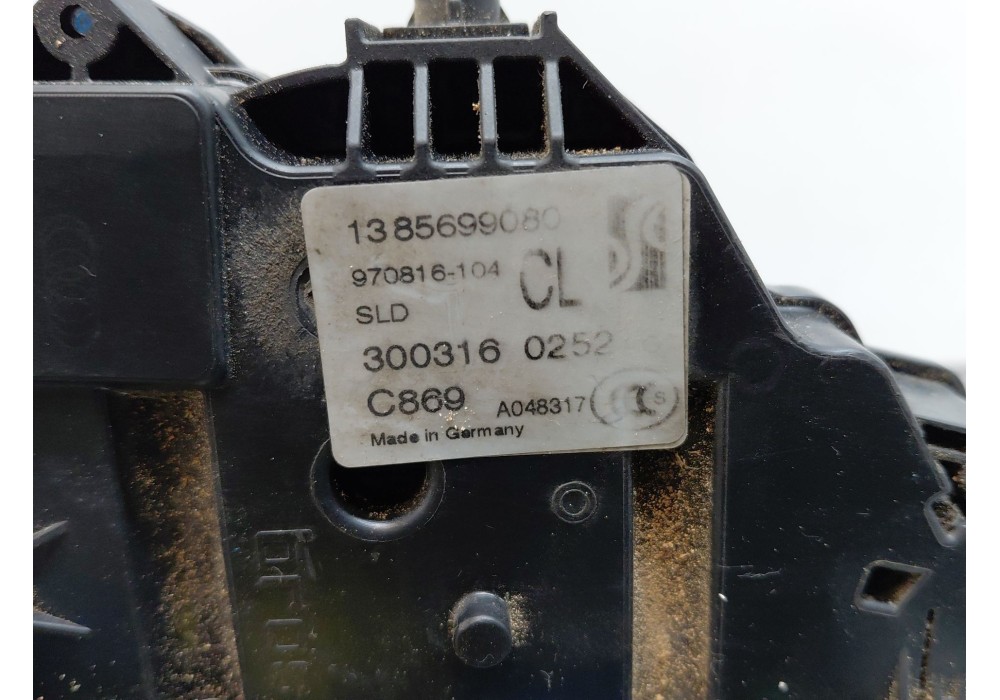 Recambio de cerradura puerta lateral derecha para citroën jumper iii furgoneta 2.2 hdi 130 referencia OEM IAM   