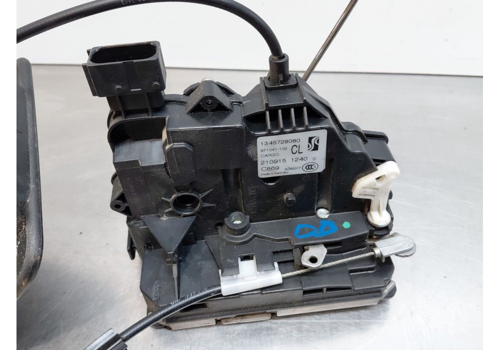 Recambio de cerradura puerta trasera derecha para citroën jumper iii furgoneta 2.2 hdi 130 referencia OEM IAM   