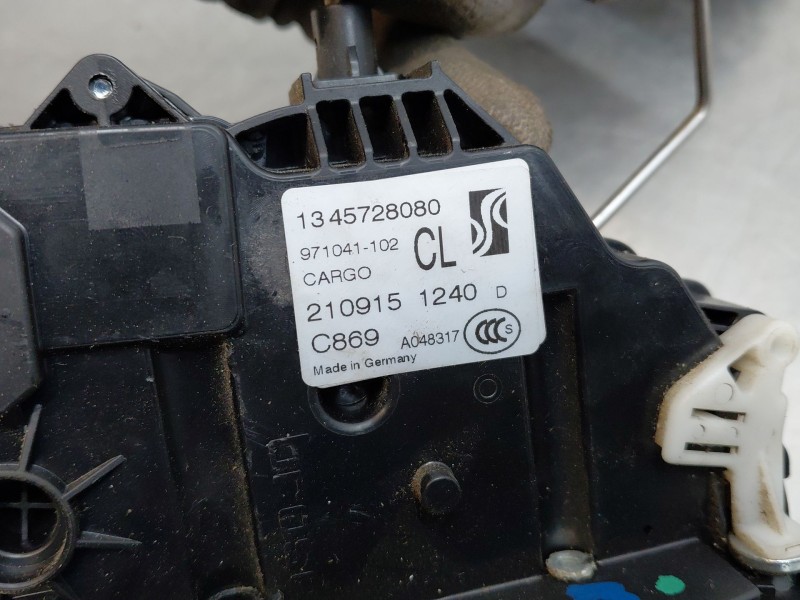 Recambio de cerradura puerta trasera derecha para citroën jumper iii furgoneta 2.2 hdi 130 referencia OEM IAM   