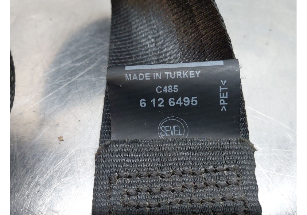 Recambio de cinturon seguridad delantero izquierdo para citroën jumper iii furgoneta 2.2 hdi 130 referencia OEM IAM   