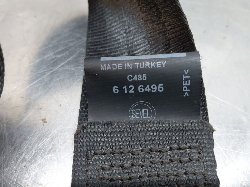 Recambio de cinturon seguridad delantero izquierdo para citroën jumper iii furgoneta 2.2 hdi 130 referencia OEM IAM   