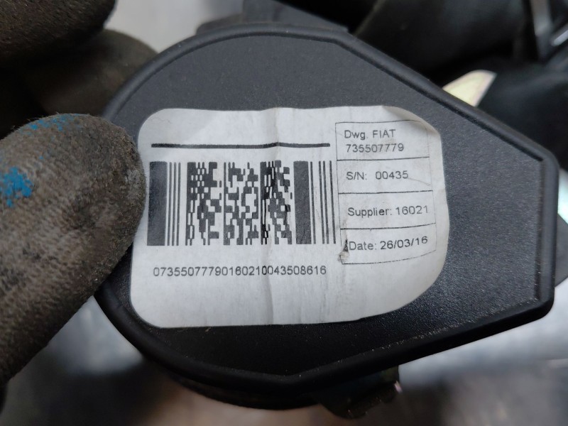 Recambio de cinturon seguridad delantero izquierdo para citroën jumper iii furgoneta 2.2 hdi 130 referencia OEM IAM   