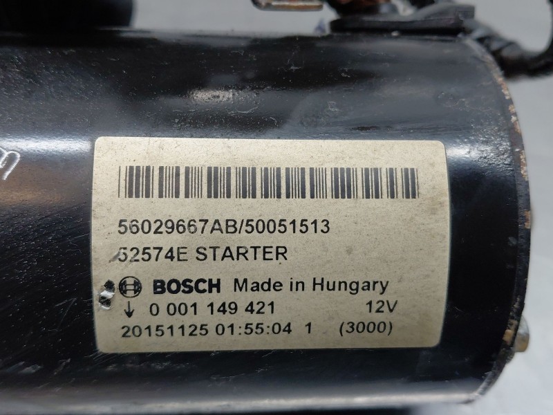 Recambio de motor arranque para maserati quattroporte granlusso referencia OEM IAM   