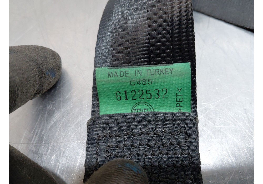 Recambio de cinturon seguridad delantero derecho para citroën jumper iii furgoneta 2.2 hdi 130 referencia OEM IAM   