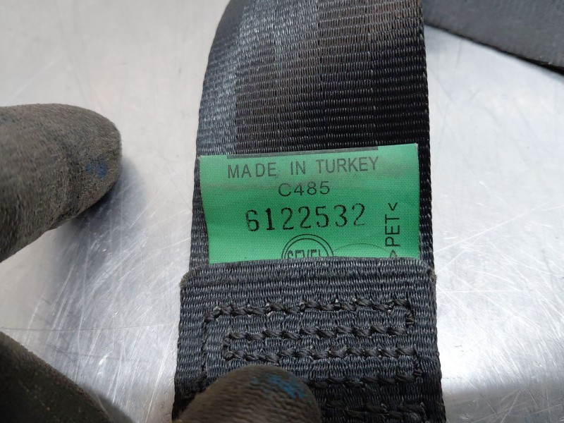 Recambio de cinturon seguridad delantero derecho para citroën jumper iii furgoneta 2.2 hdi 130 referencia OEM IAM   