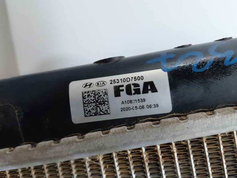 Recambio de radiador agua para hyundai tucson (tl, tle) 1.6 gdi referencia OEM IAM   