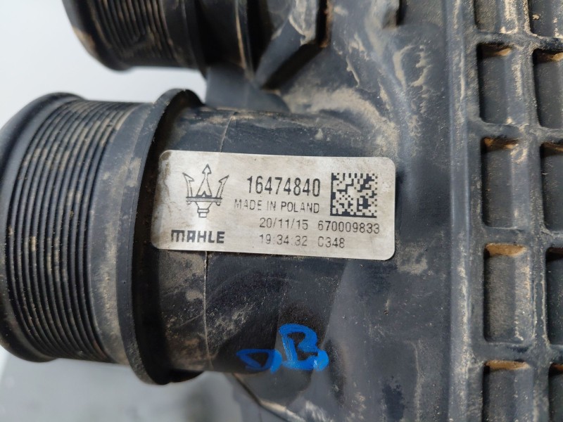 Recambio de intercooler para maserati quattroporte granlusso referencia OEM IAM   