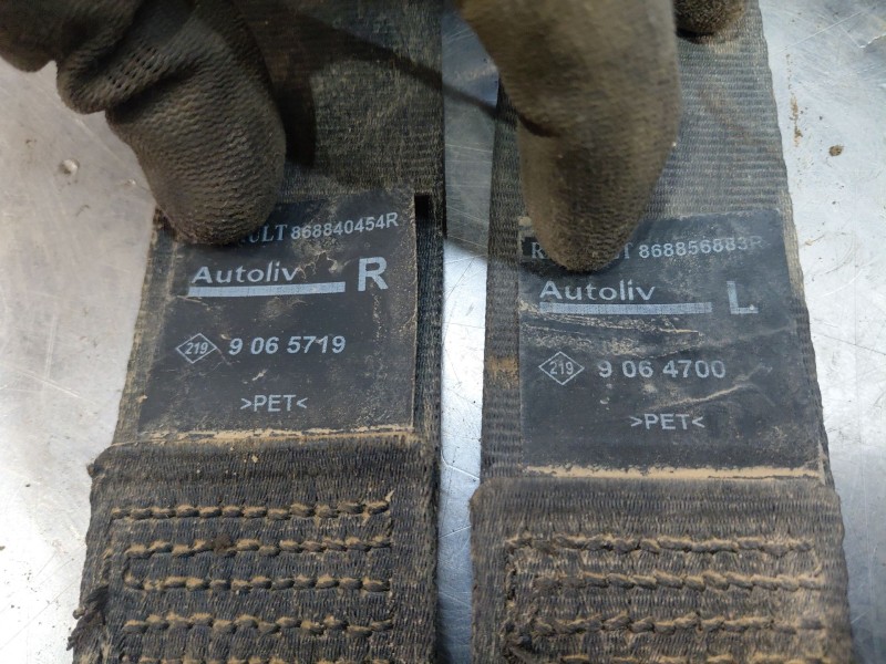 Recambio de kit airbag para renault clio iv life referencia OEM IAM   