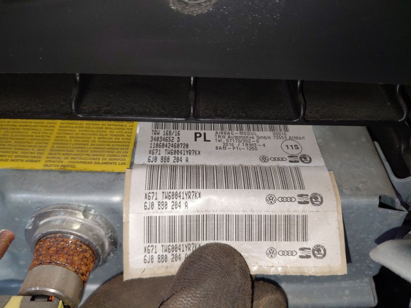 Recambio de kit airbag para seat ibiza st (6p8) style referencia OEM IAM   