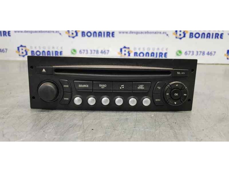 Recambio de sistema audio / radio cd para peugeot partner kasten doble cabina referencia OEM IAM 98032839XT  
