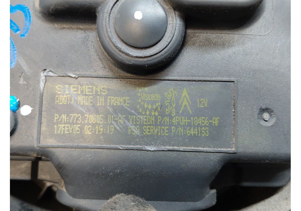 Recambio de motor calefaccion para peugeot 407 (6d_) 1.6 hdi 110 (6d9hzc, 6d9hyc) referencia OEM IAM 6441AJ  