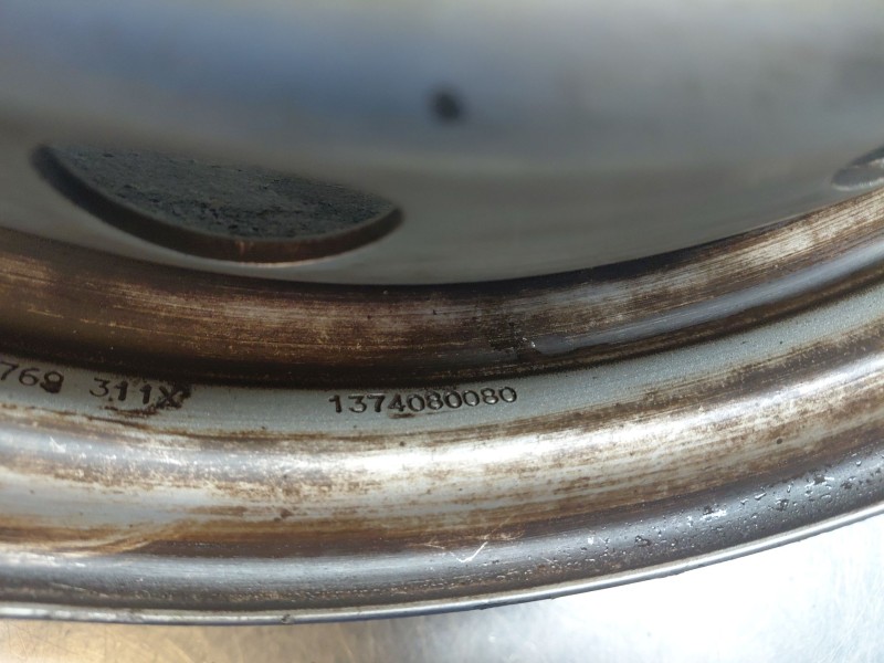 Recambio de llanta para citroën jumper iii furgoneta 2.2 hdi 130 referencia OEM IAM   