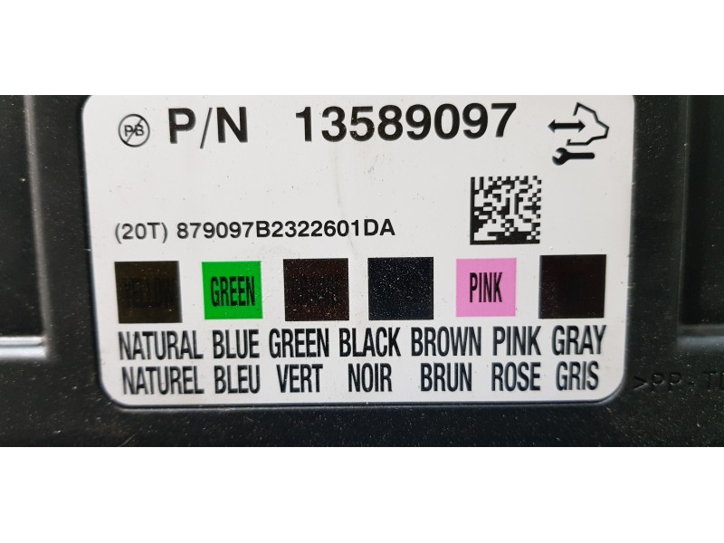 Recambio de modulo electronico para chevrolet aveo berlina hatchback ltz referencia OEM IAM 13589097   Recambio de modulo electronico para chevrolet aveo berlina hatchback ltz referencia OEM IAM 13589097