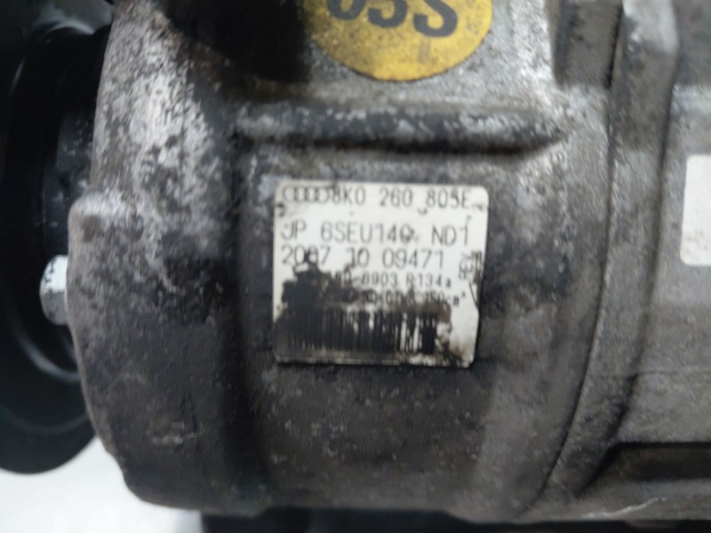 Recambio de compresor aire acondicionado para audi a4 b8 (8k2) 2.0 tdi referencia OEM IAM   