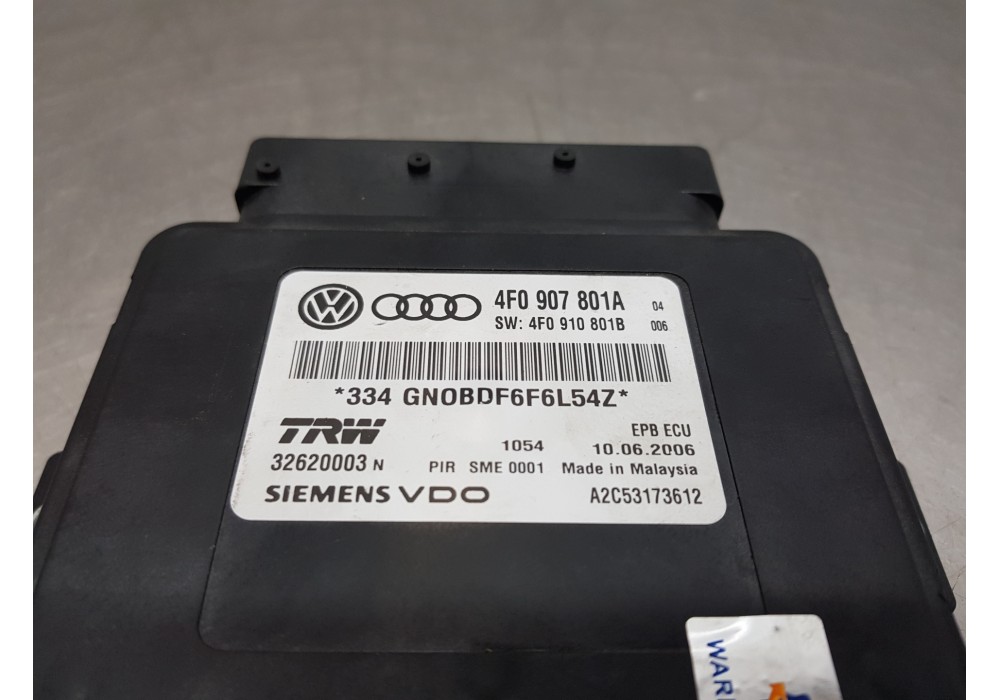 Recambio de modulo electronico para audi a6 allroad c6 (4fh) 2.7 tdi quattro referencia OEM IAM 4F0910801B 4F0907801A 