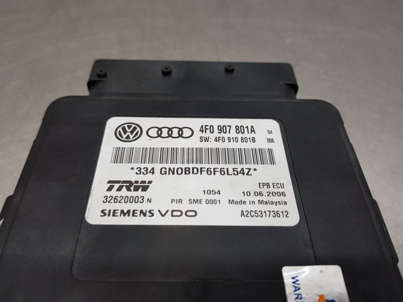 Recambio de modulo electronico para audi a6 allroad c6 (4fh) 2.7 tdi quattro referencia OEM IAM 4F0910801B 4F0907801A 