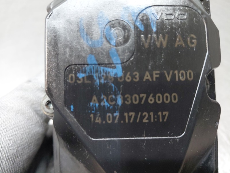 Recambio de caja mariposa para audi a4 b8 (8k2) 2.0 tdi referencia OEM IAM 03L128063AF  