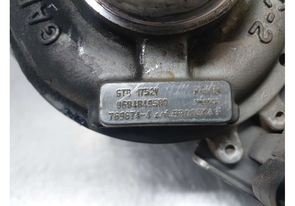 Recambio de turbocompresor para mitsubishi outlander ii (cw_w) 2.2 di-d 4wd referencia OEM IAM 9684849580  