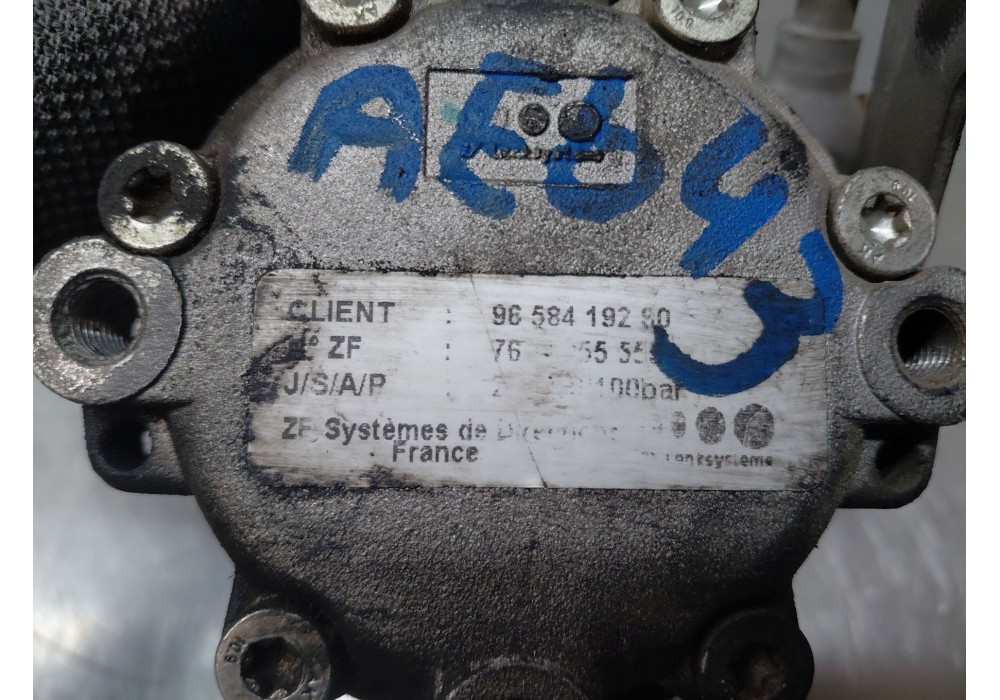 Recambio de bomba direccion para peugeot 407 (6d_) 1.6 hdi 110 (6d9hzc, 6d9hyc) referencia OEM IAM 4007GX 9658419280 