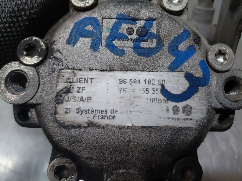 Recambio de bomba direccion para peugeot 407 (6d_) 1.6 hdi 110 (6d9hzc, 6d9hyc) referencia OEM IAM 4007GX 9658419280 