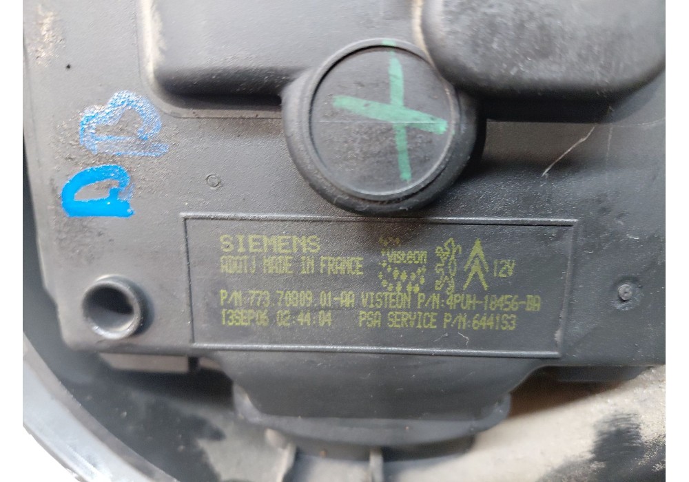 Recambio de motor calefaccion para peugeot 407 (6d_) 1.6 hdi 110 (6d9hzc, 6d9hyc) referencia OEM IAM 6441S3  