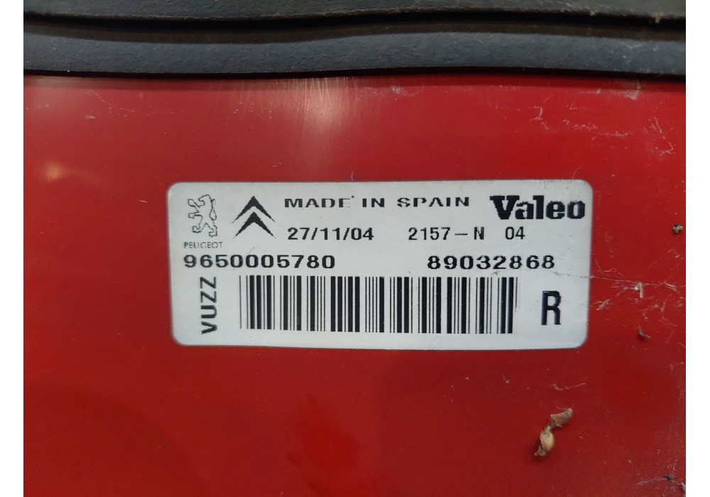 Recambio de piloto trasero derecho para citroën xsara picasso (n68) 1.6 hdi referencia OEM IAM   