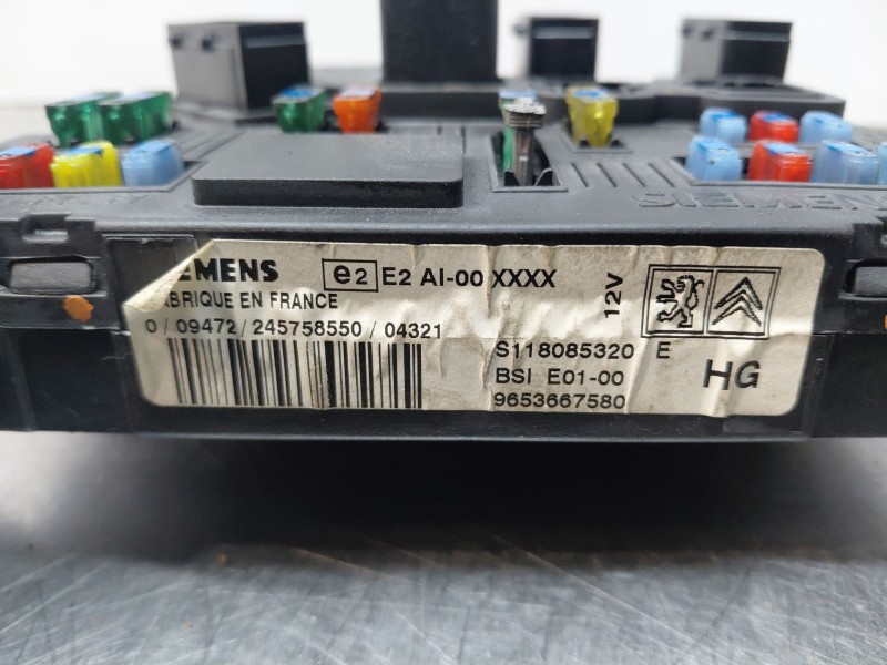 Recambio de caja reles / fusibles para citroën xsara picasso (n68) 1.6 hdi referencia OEM IAM   