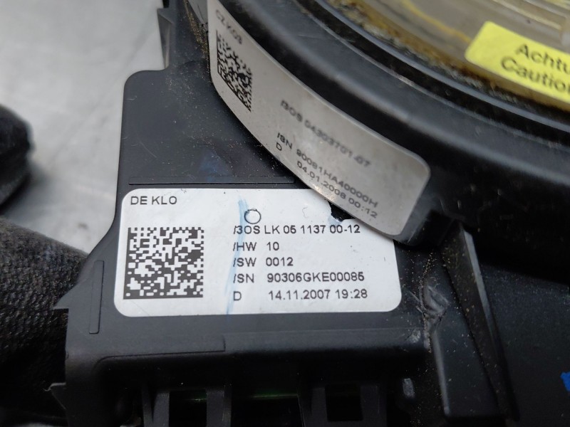 Recambio de anillo airbag para audi a4 b8 (8k2) 2.0 tdi referencia OEM IAM 8K0953568G  