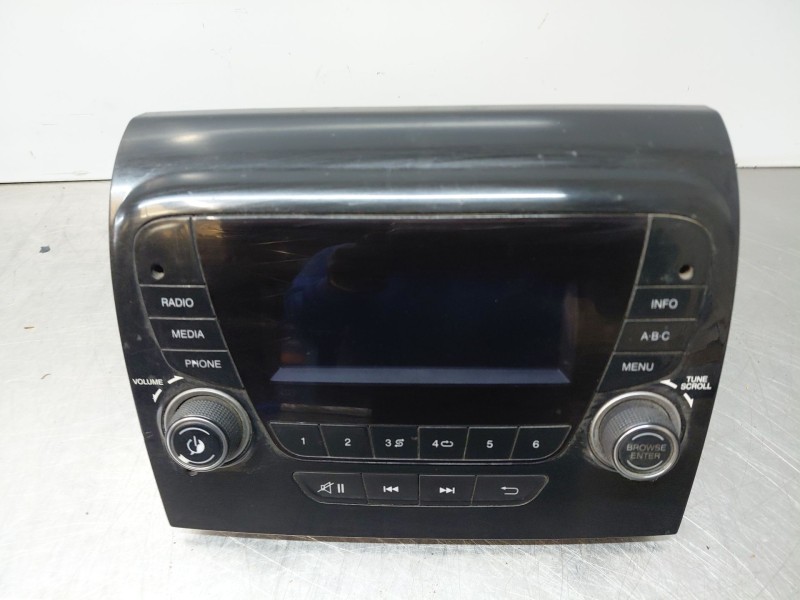 Recambio de sistema audio / radio cd para fiat ducato 250 furgón multijet referencia OEM IAM 735758863 7356232340 