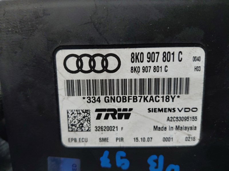 Recambio de modulo electronico para audi a4 b8 (8k2) 2.0 tdi referencia OEM IAM 8K0907801C  