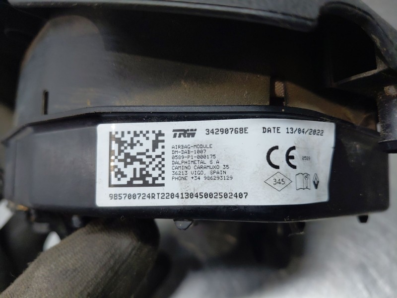 Recambio de airbag delantero izquierdo para renault master iii furgón referencia OEM IAM   