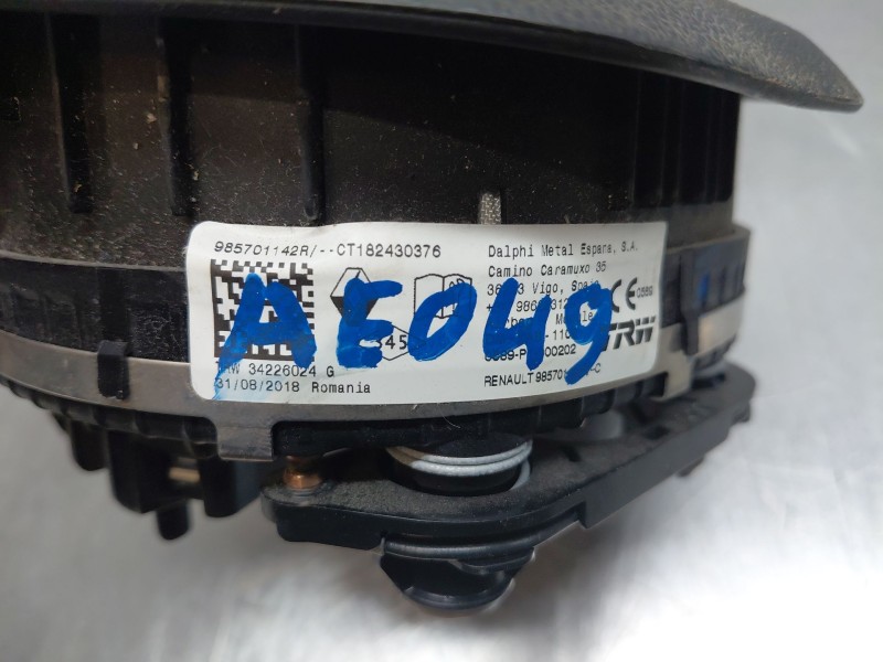 Recambio de airbag delantero izquierdo para dacia dokker express ambiance referencia OEM IAM 985701142R  